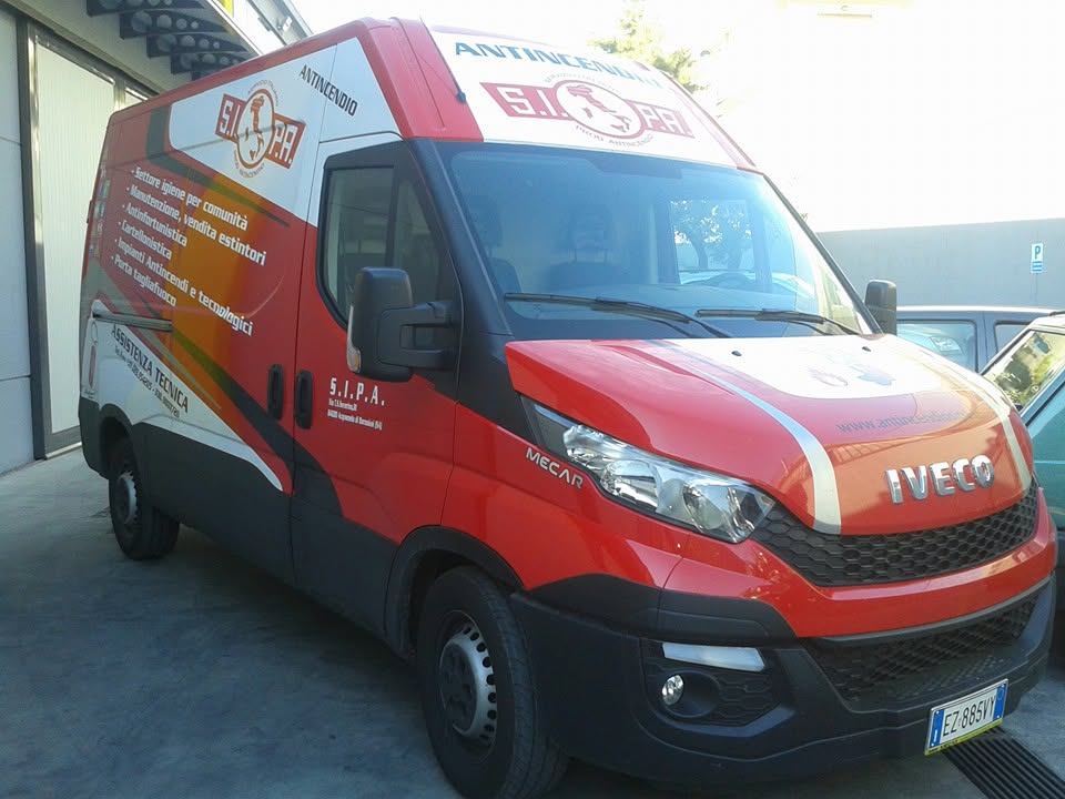 Furgone S.I.P.A. Antincendio per assistenza tecnica